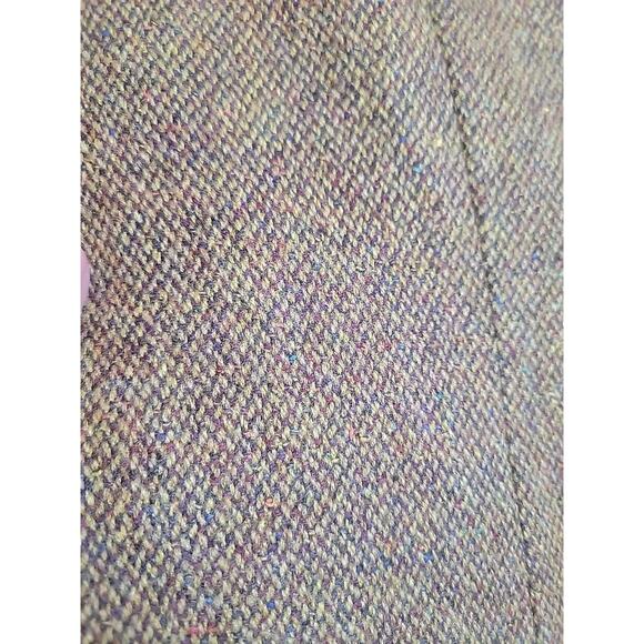 Bogner Blazer Womens Size 8 Brown Shoulder Pads Wool Blend Button Up Coat Jacket - Picture 4 of 13